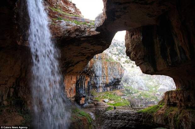 Ливанское чудо природы: трехъярусный водопад баатара, водопад, ливан, фотографии, чудо природы