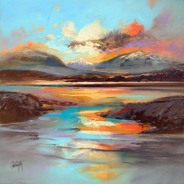 Абстрактные картины маслом Scott Naismith