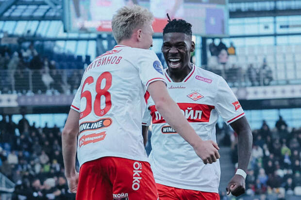 "Спартак" обыграл "Оренбург" в матче 22-го тура чемпионата России