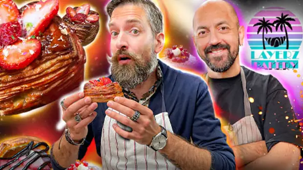 Десерт из слоёного теста. Готовим по-датски!