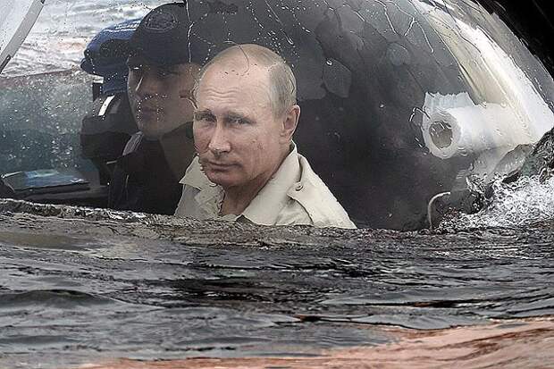 Путин в батискафе