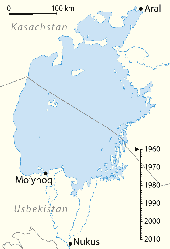 Аральское море пересыхало в Средние века