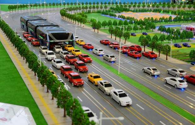 Transit Explore Bus - общественный транспорт будущего.