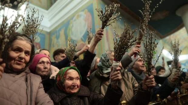 Православные готовятся отметить Вербное воскресенье