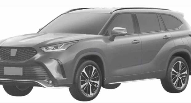 Toyota запатентовала в России новую версию Highlander