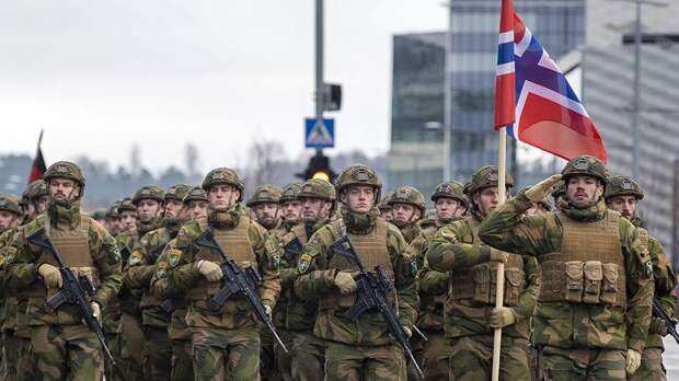 Норвегия намерена увеличить число солдат-срочников на 50% к 2036 году