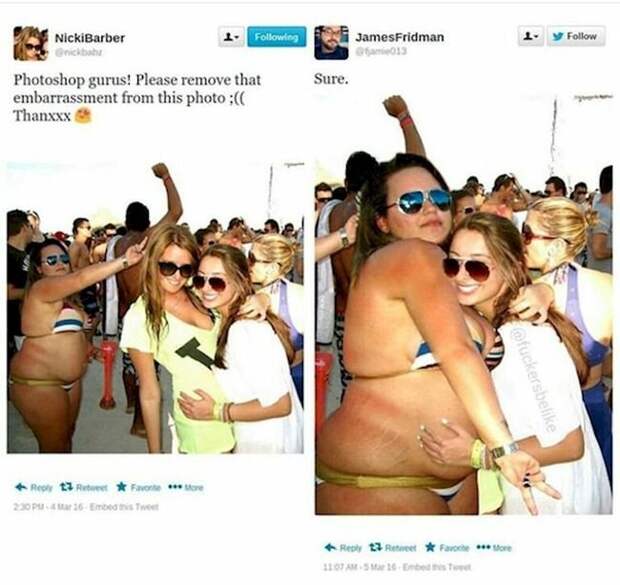 Забавы фотошоп-троллей
