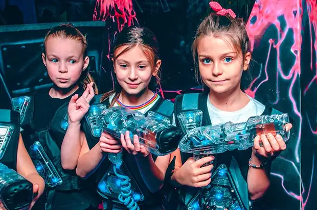 Детские выпускные в развлекательном центре Laser Land