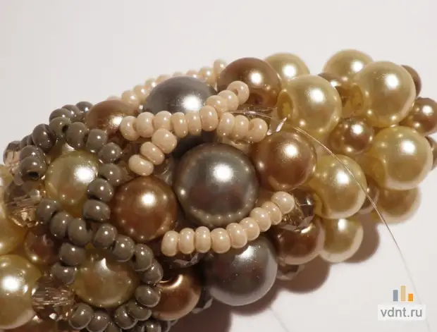 Красивые, плетеные бусины из бисера - Сделай сам - Медиаплатформа МирТесен