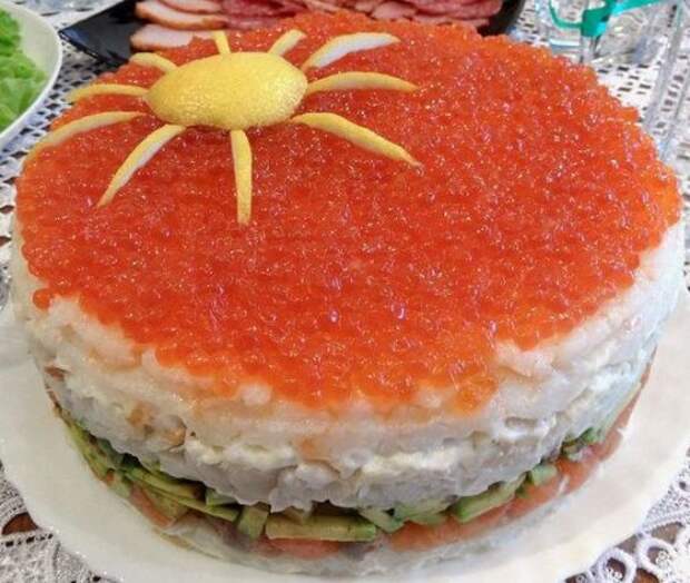 Фото торта суши