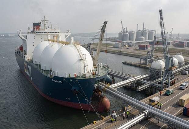 Поставки СПГ в Европу достигли абсолютного рекорда в марте 2026 года