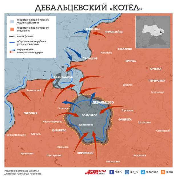 Что произошло в Дебальцевском котле? Почему в Россию приехали лидеры ведущих стран Европы?
