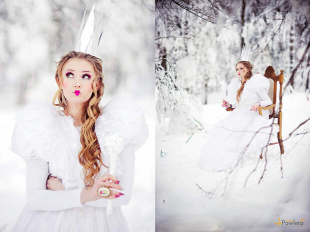 Снежная королева девушки, принцессы, сказки, фотографии