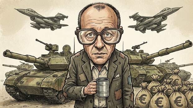 Вагенкнехт назвала Мерца «канцлером бедных» из-за военных расходов