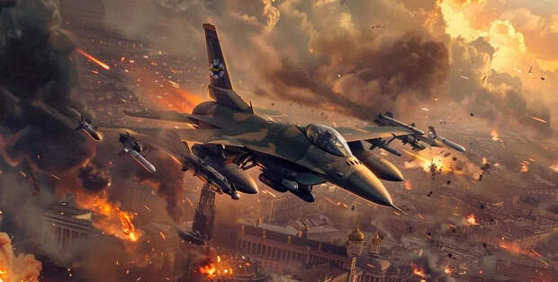 Удар в небе и США потеряли сразу два военных самолёта. Первое фото. Что произошло?