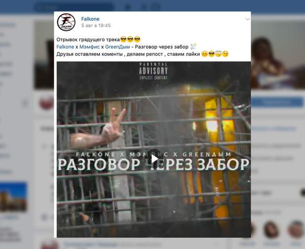 Фото © VK / Falkone