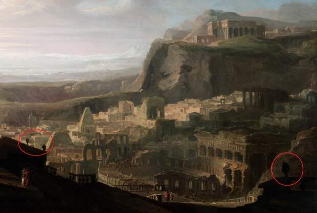 Античность на картинах Джона Мартина.