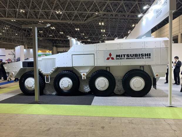 Mitsubishi представила прототип перспективного бронетранспортера
