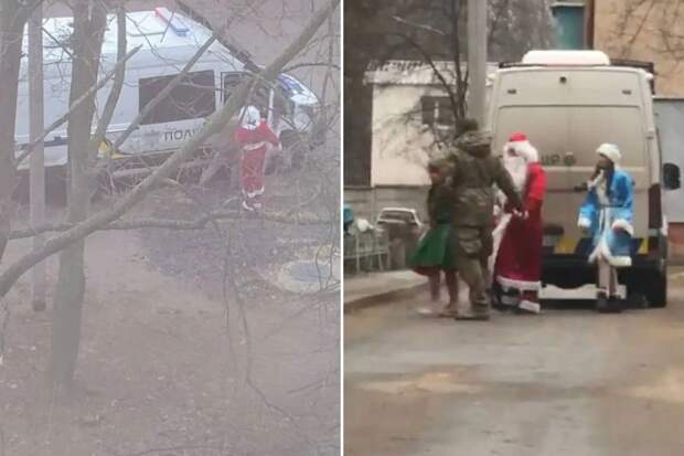 В Харькове сотрудники ТЦК мобилизовали Санта-Клауса