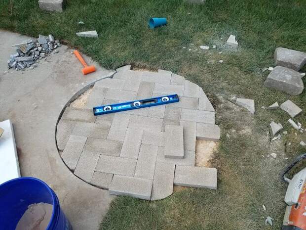 Место для огня во дворе своими руками (31 фото)