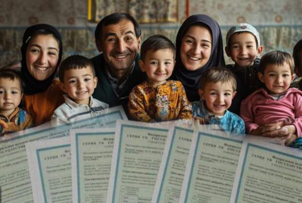 Как два таджика получили 750 000 рублей пособий не живя в России