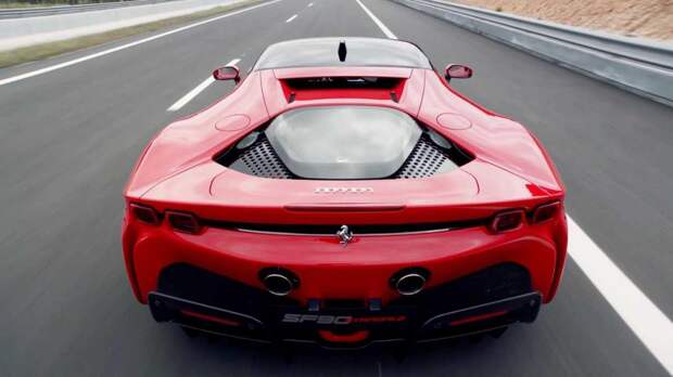 Ferrari представила свой первый гибридный суперкар SF90 Stradale с полным приводом на 986 лошадиных сил