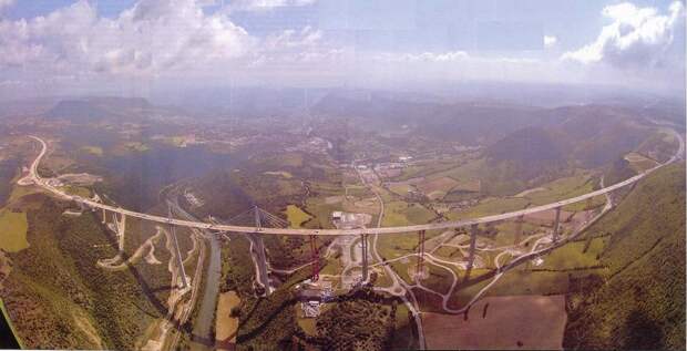 Cтроительство самого высокого моста в мире