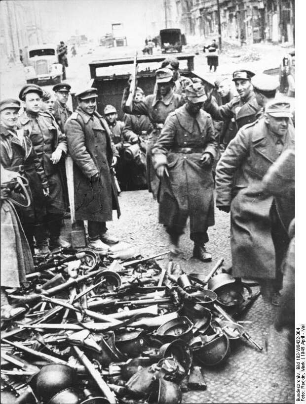Капитуляция Европы 1939-1945, война, победители