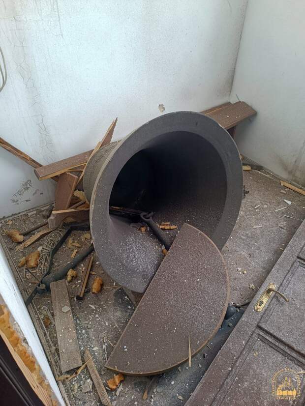 ‼🇺🇦☦ВСУ ограбили Святогорскую лавру, похитив колокола и церковное имущество