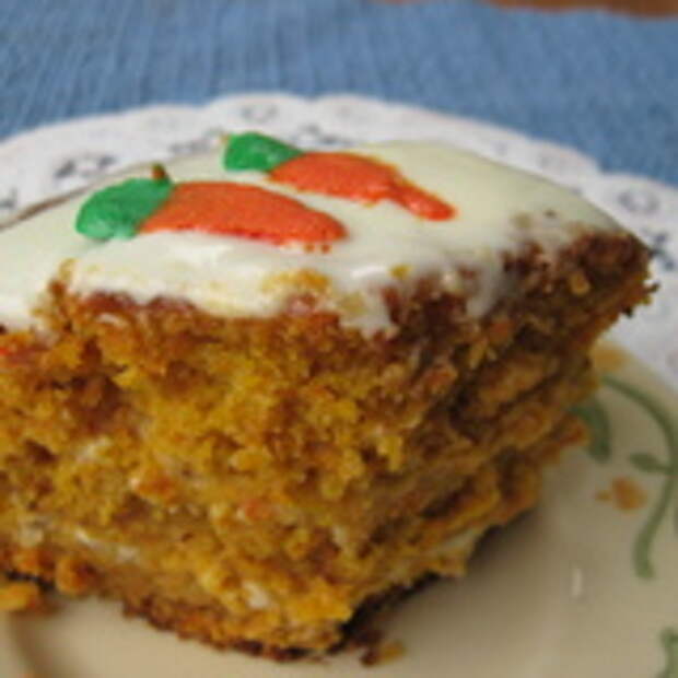 Морковный Кекс (carrot cake)