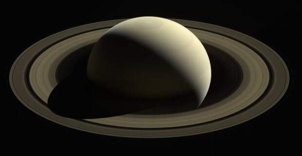 Сатурн и его кольца ТУМАННОСТИ, звезды, космический телескоп, космос, необычно, планеты, снимки, фото