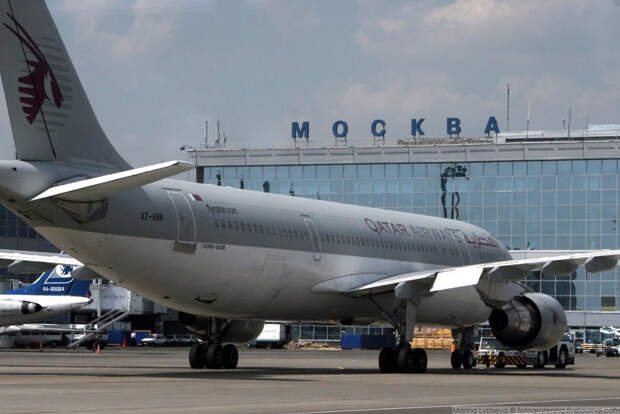 A-300-600R QATAR AIRWAYS (A7-ABN) в столичном аэропорту Домодедово, 2007 год.