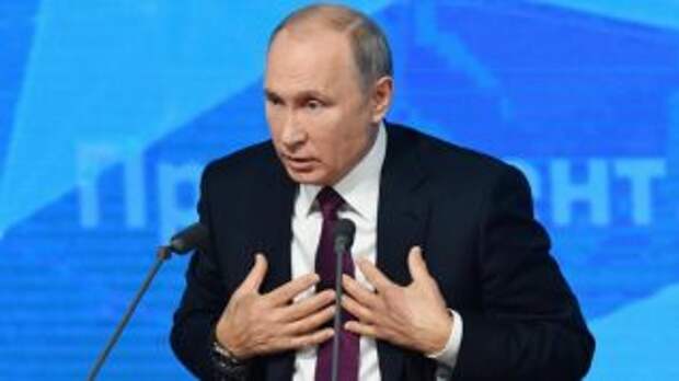 Путин: «Украина виновата в обострении ситуации на Донбассе»