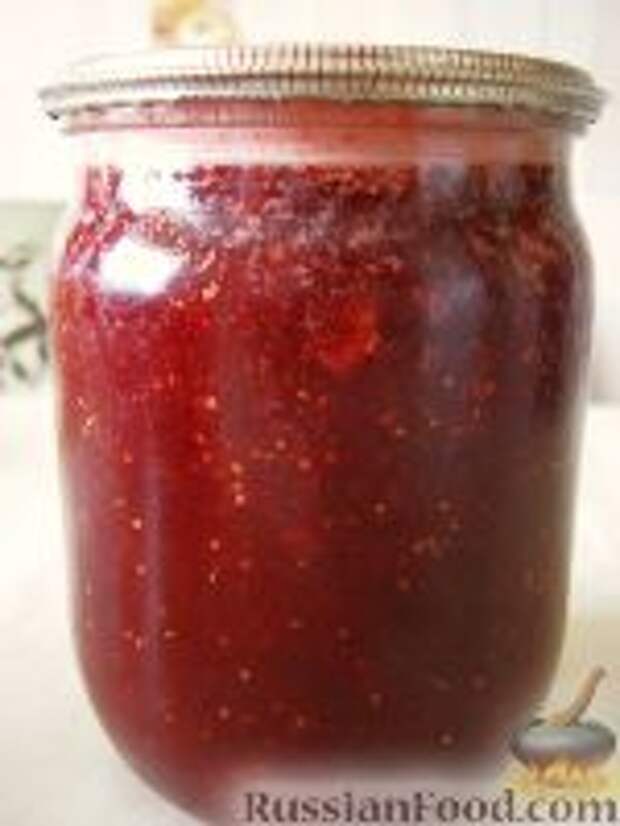 Фото к рецепту: Джем-конфитюр клубничный Фото к рецепту: Джем-конфитюр клубничный
