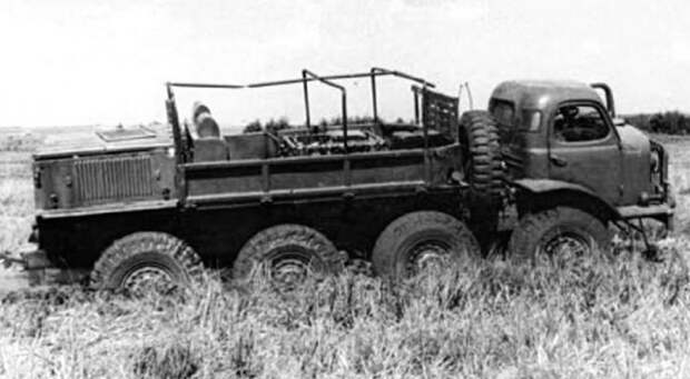 Экспериментальные четырехосные грузовики в СССР грузовик, прототип, разработки, ссср