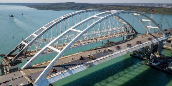 «Крымский мост» опубликовал панорамный вид