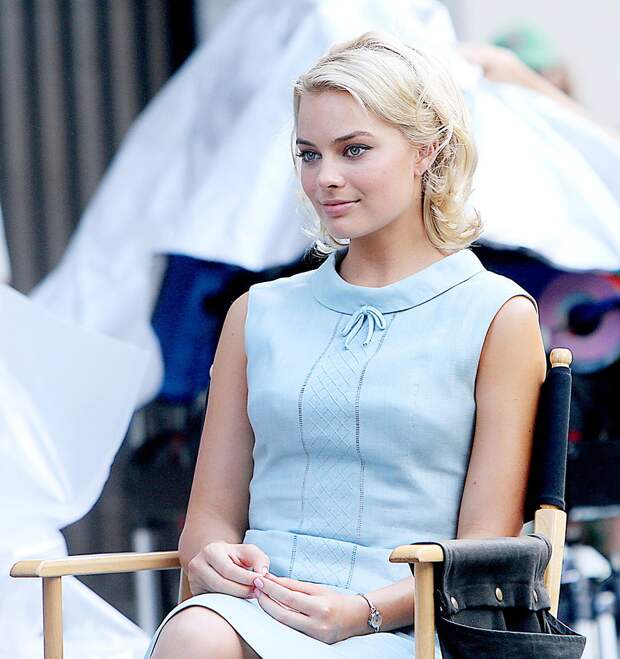 На съемках сериала Пэн Американ (ориг. Pan Am) в Нью-Йорке, 11 августа 2011 г.