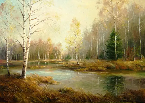 Латвийский художник-пейзажист Jan Bartkevics (Ян Барткевич)
