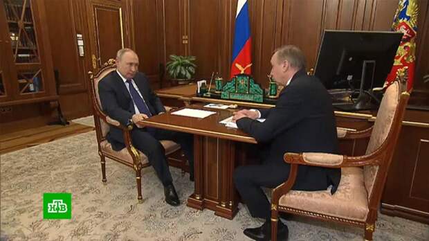 Беглов рассказал Путину о новом подходе к обустройству новых микрорайонов Петербурга