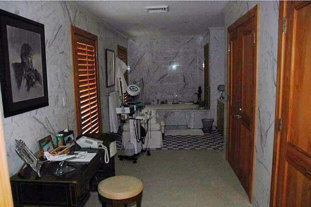 Зубоврачебный кабинет в особняке Эпштейна. Фото: Минюст США