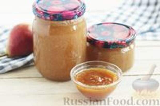 Фото к рецепту: Грушевый джем с корицей (на зиму) Фото к рецепту: Грушевый джем с корицей (на зиму)