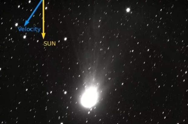 Ученые показали новый снимок аномалий кометы-НЛО 3I/ATLAS