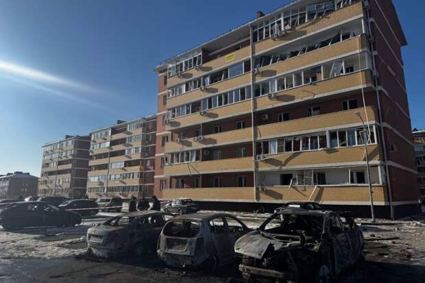 Продолжается ликвидация последствий атаки вражеских БПЛА в ауле Новая Адыгея