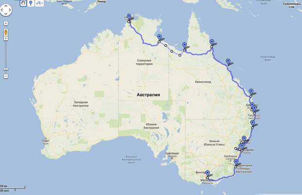 20 дней и 6350 километров — большое путешествие по Австралии