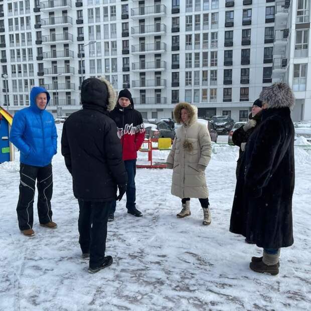 Глава управы района Северный проверила состояние двора на Дмитровке