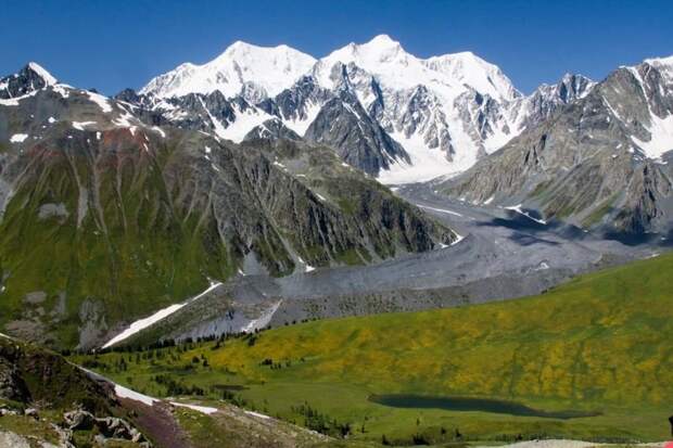 Гора Белуха Катунь, горный алтай, факты, чемал