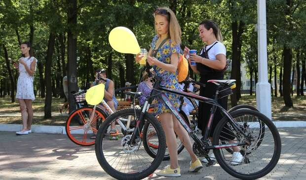 В Белгороде прошёл велодевичник: фото