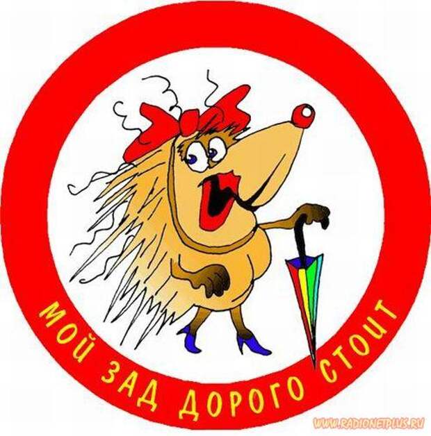 Забавные авто наклейки :)