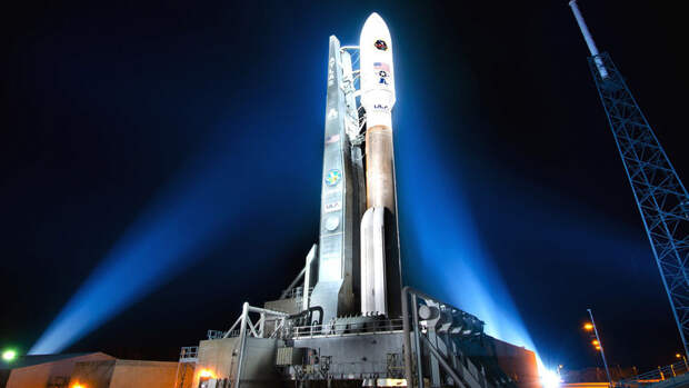 Ракета Atlas V, в первой ступени которой используется двигатель РД-180