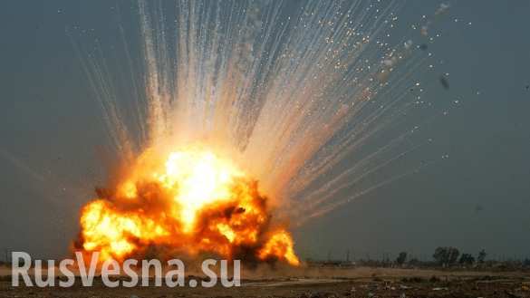 Вблизи Донецка прогремел мощный взрыв | Русская весна